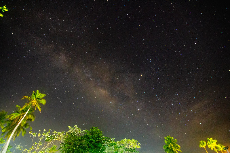 Milky Way over Las Terrenas, Dominican Republic