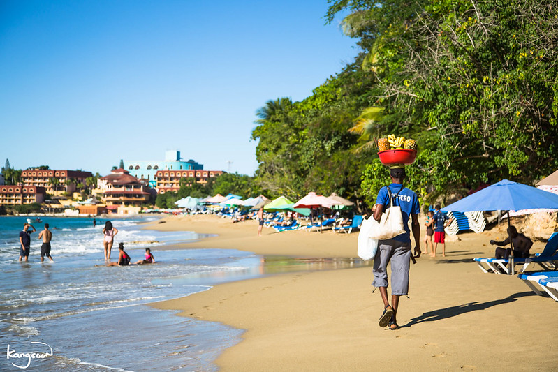 Sosua Beach vendor