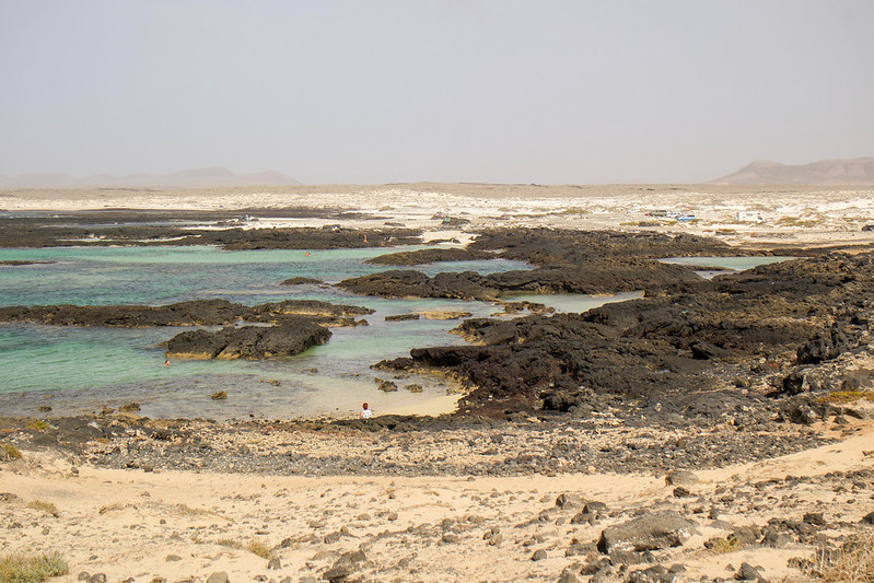 Playa de Los Charcos en El Cotillo