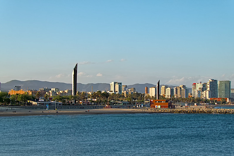 El Poblenou - sunset