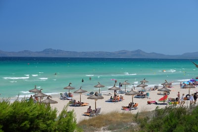 Alcúdia, Spain. Playa De Muro Beach. July 2020.