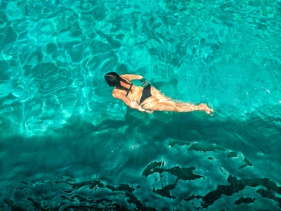 Nice Swim in the bay of Alcudia in Mallorca (Playa de Muro) Insta of the person: clln.jrtk