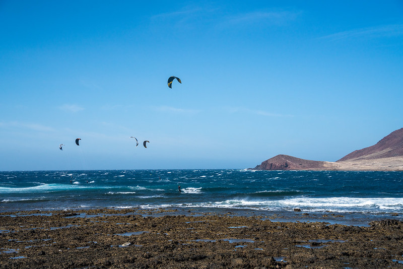 Canary island, El Medano. Tenerife, Spain