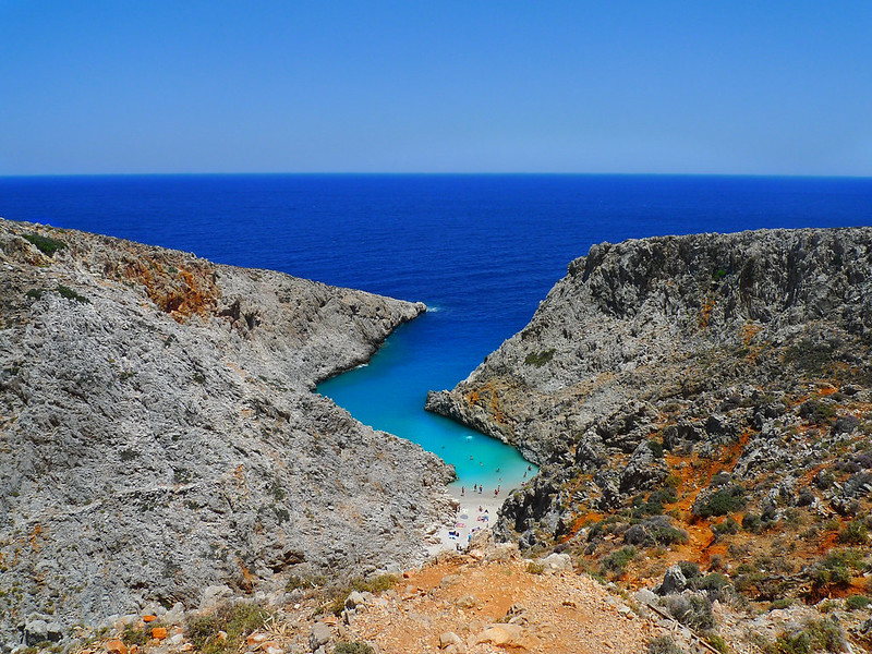 crete devil's beach