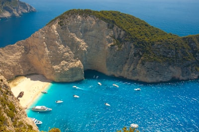 Navagio beach, Greece, Zakynthos