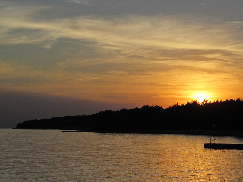 Sunset on Cuvi Beach