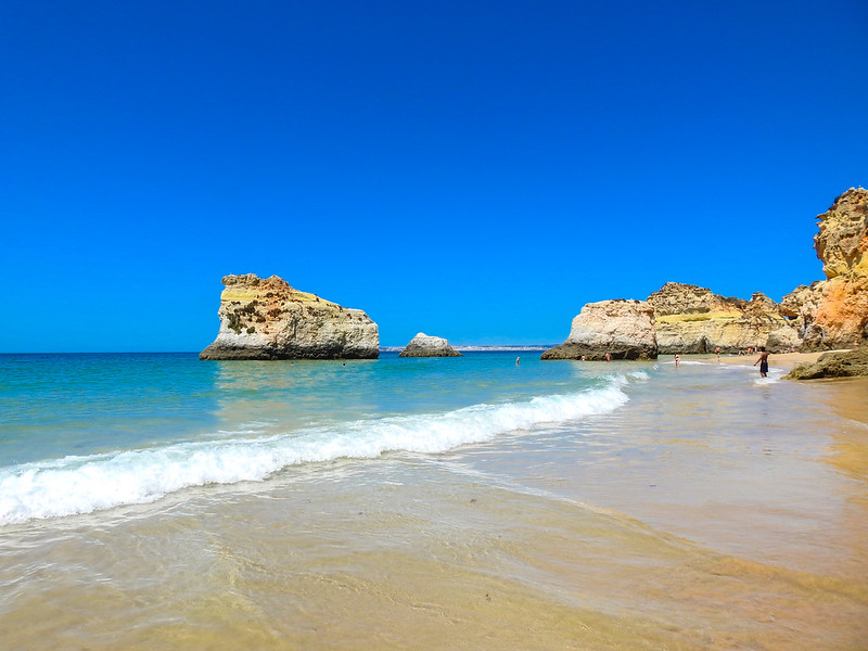 Portimao : Praia dos Três Irmãos