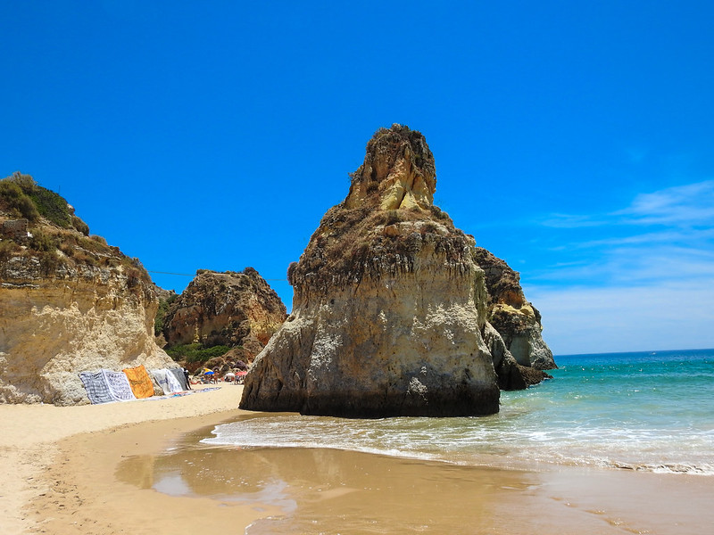 Portimao : Praia dos Três Irmãos