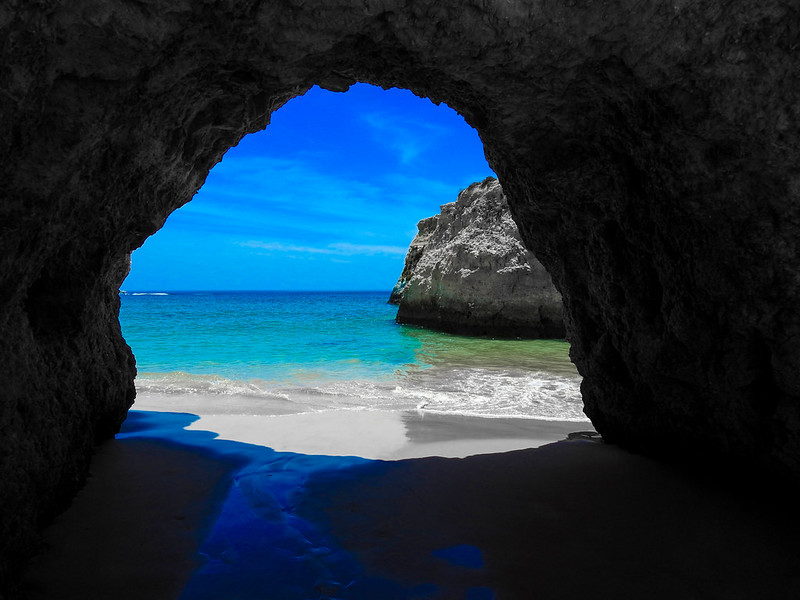 Portimao : Praia dos Três Irmãos