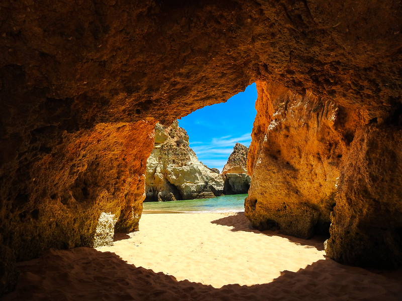 Portimao : Praia dos Três Irmãos