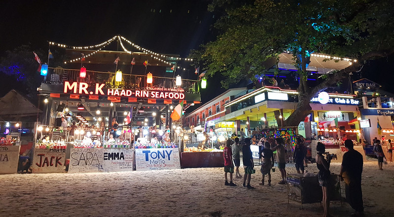 Full moon party, Haad Rin beach, Koh Phangan, Thailand